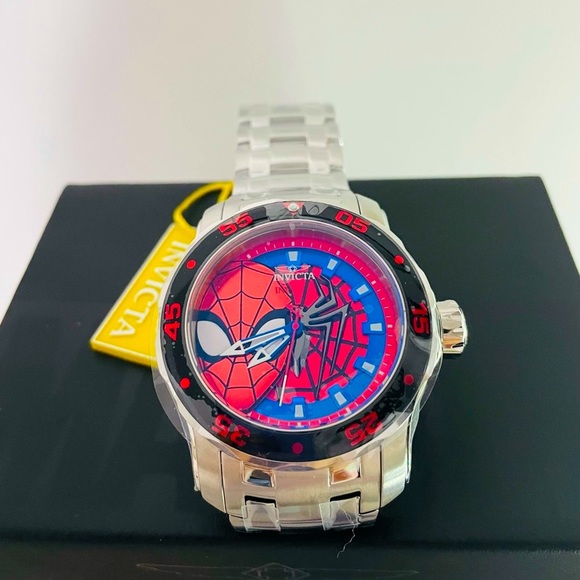 New Invicta Marvel Limited Edition Spiderman Men’s Watch - Picture 2 of 14